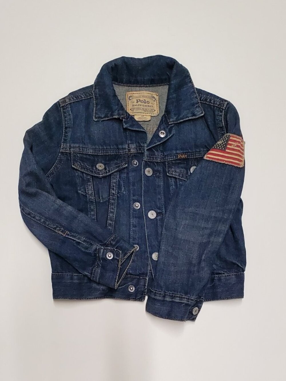 Jean jacket by RL size 4T